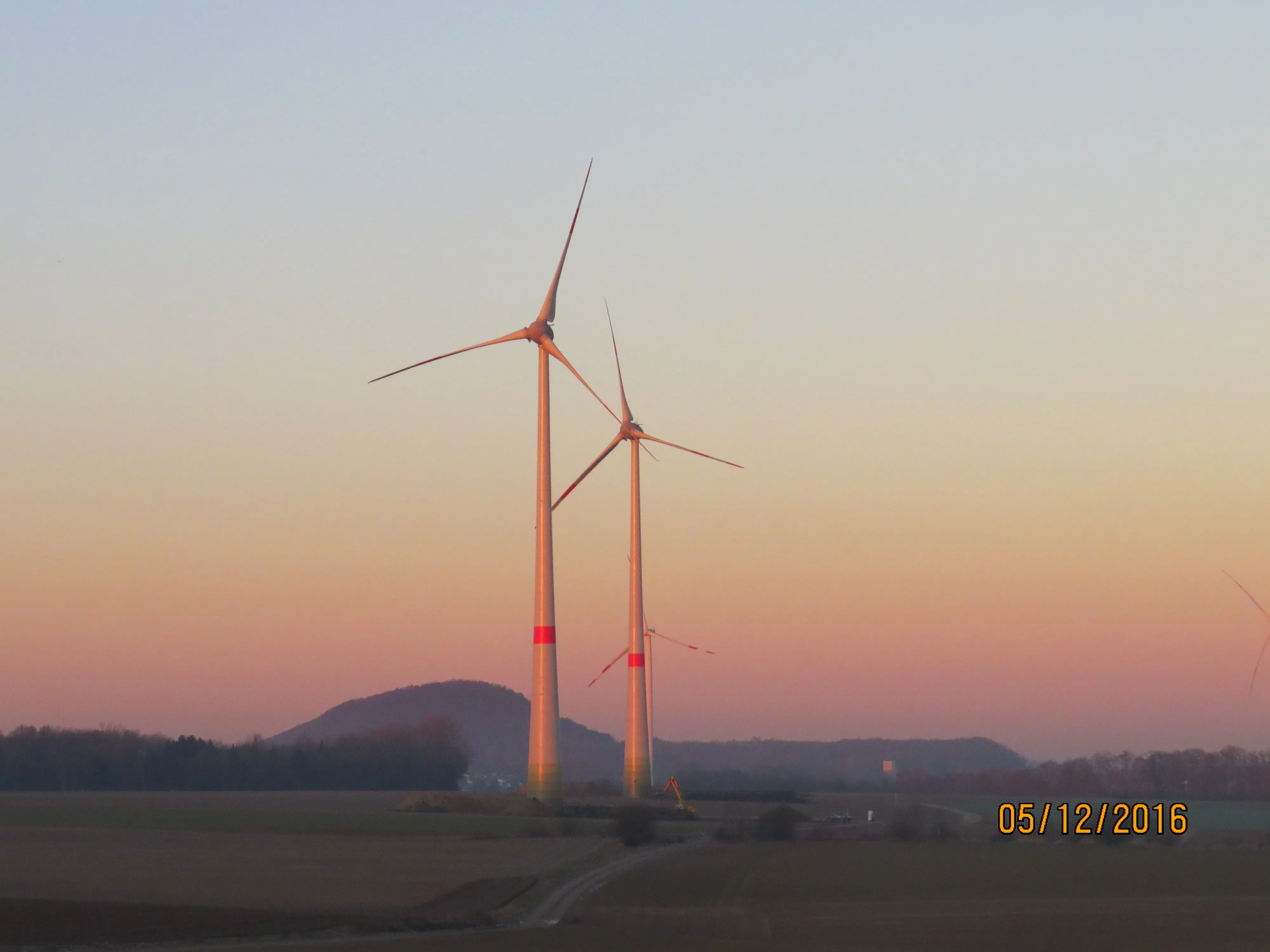 Windenergieanlage des Windparks Alsdorf — Titelbild