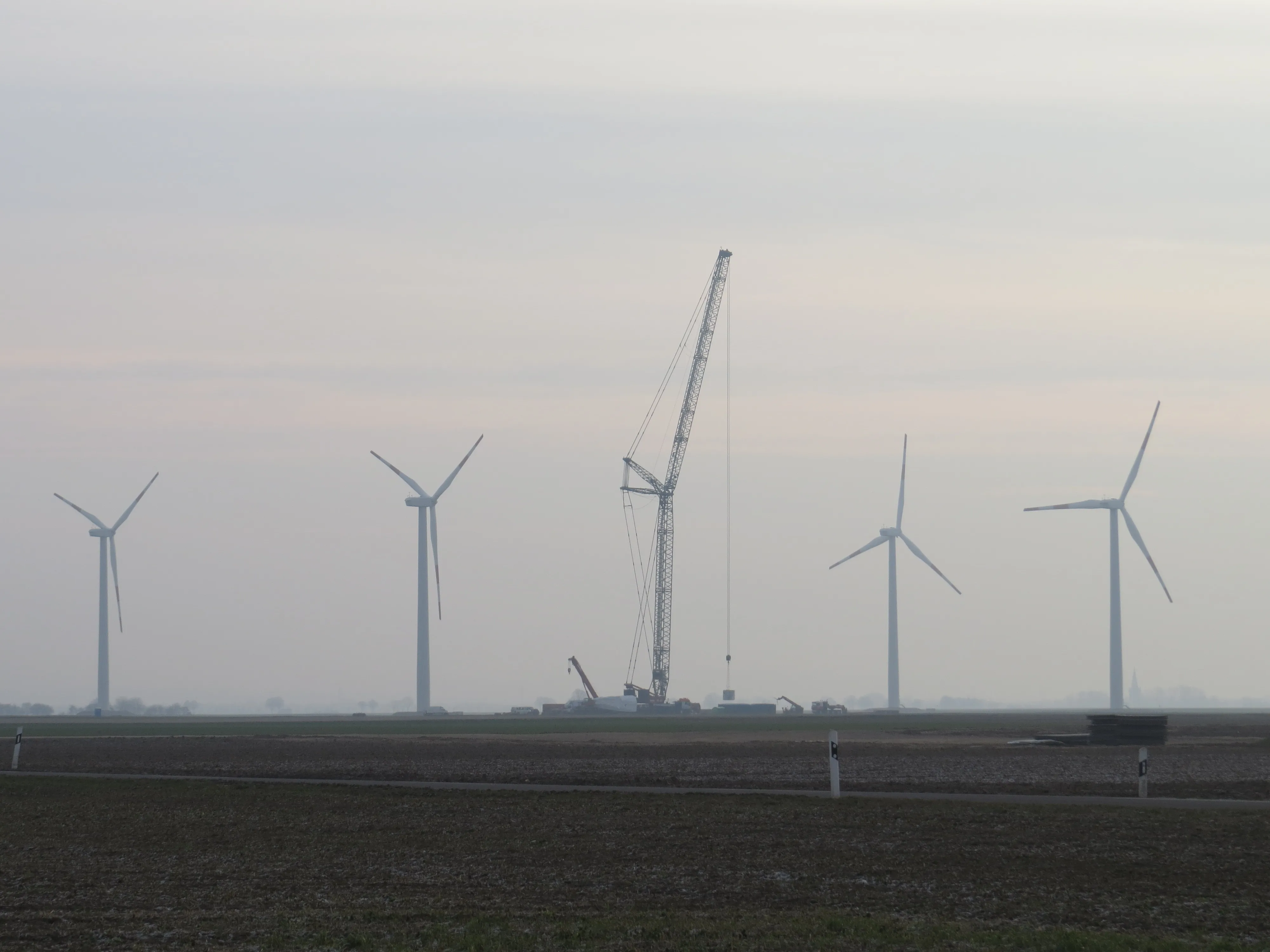 Windenergieanlage des Windparks Rödingen — Titelbild